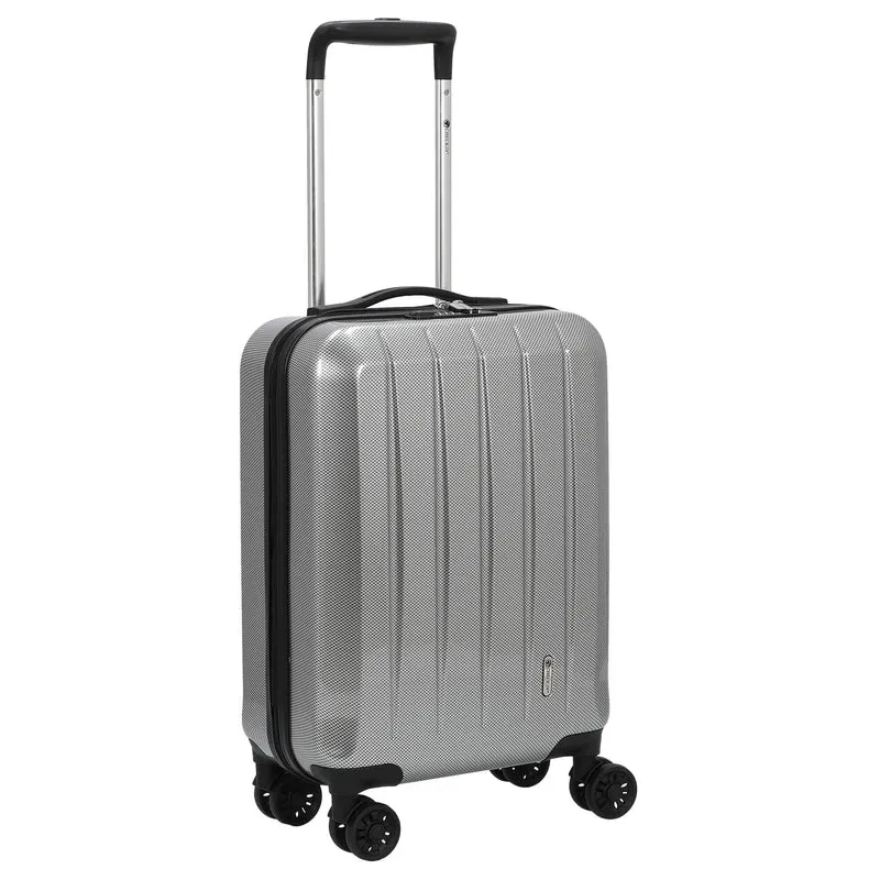 CHECK.IN London 2.0 - 4-Rollen-Trolley 50 cm (carbon silber)