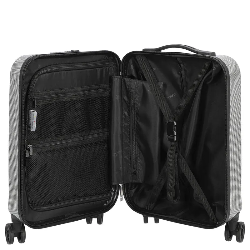 CHECK.IN London 2.0 - 4-Rollen-Trolley 50 cm (carbon silber)